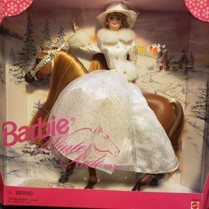 New Barbie Winter Ride Gift Set